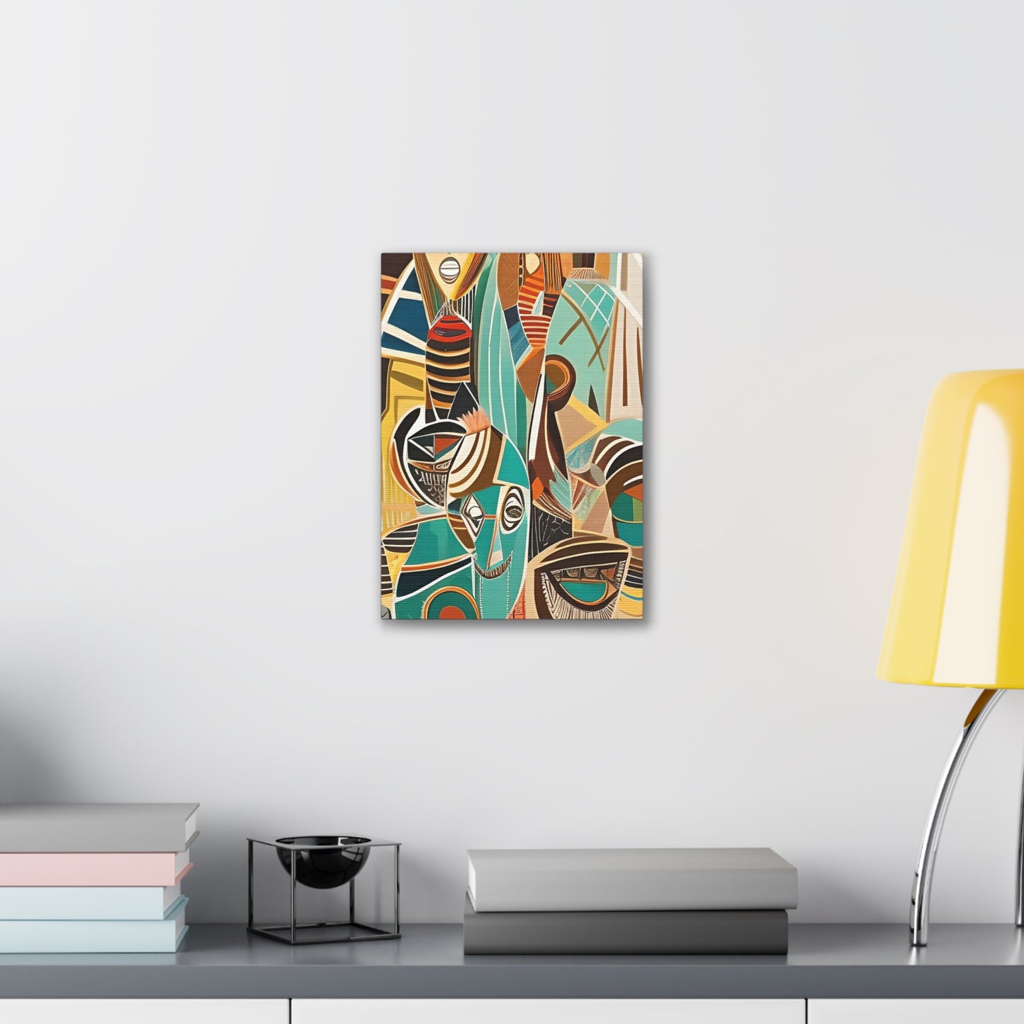 Isimi Flow Stretched Canvas Wall Art