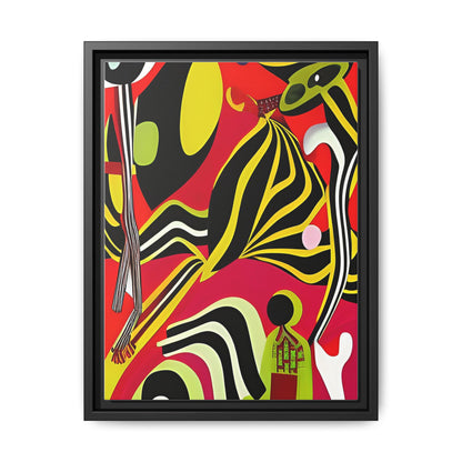 Ngoma Drift Matte Canvas Wall Art