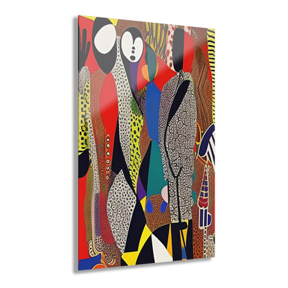 Muti Veins Acrylic Wall Art
