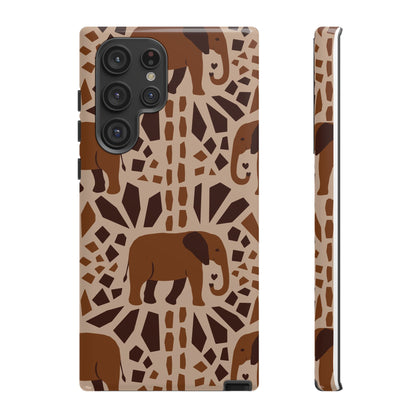 Safari Mosaic Tough Case for Samsung Phone