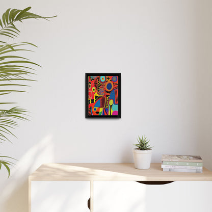Oba Vibration Matte Canvas Wall Art