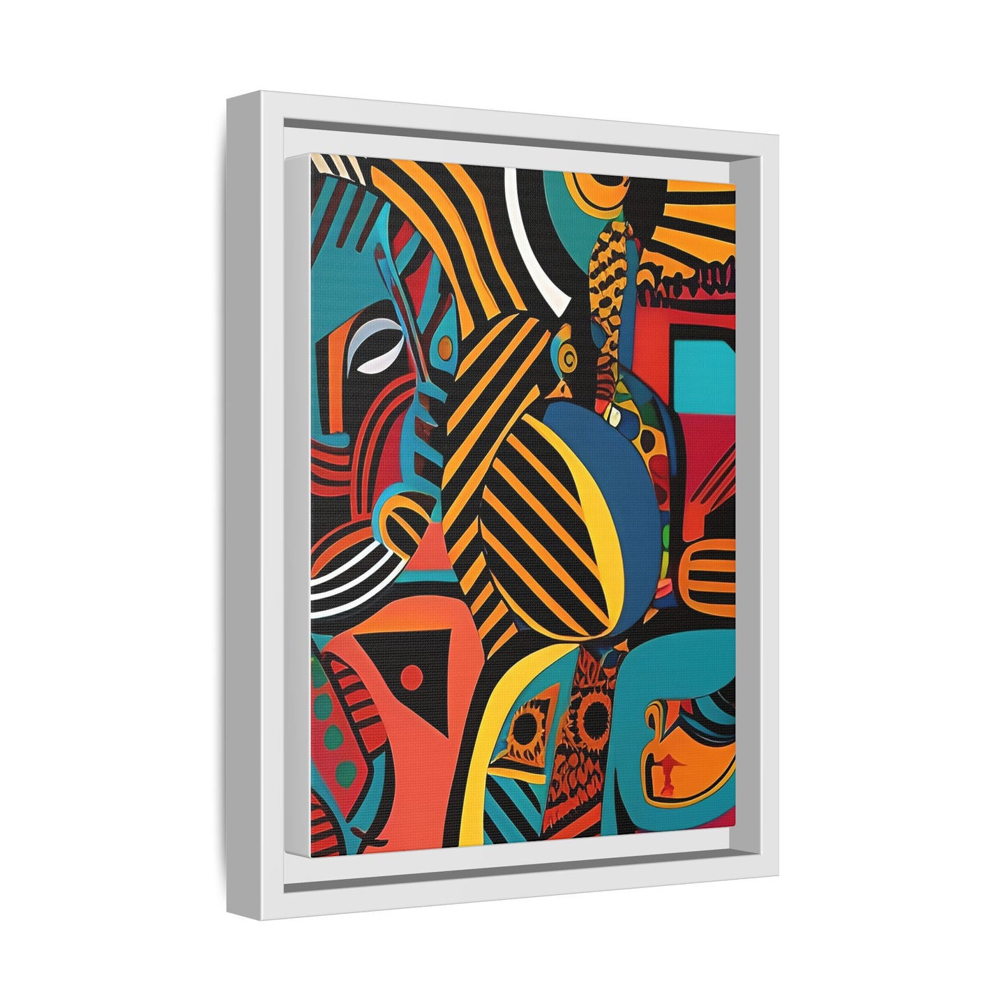 Sankofa Blaze Matte Canvas Wall Art