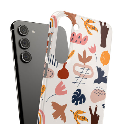 Whimsical Harmony Snap Case for Samsung Phone