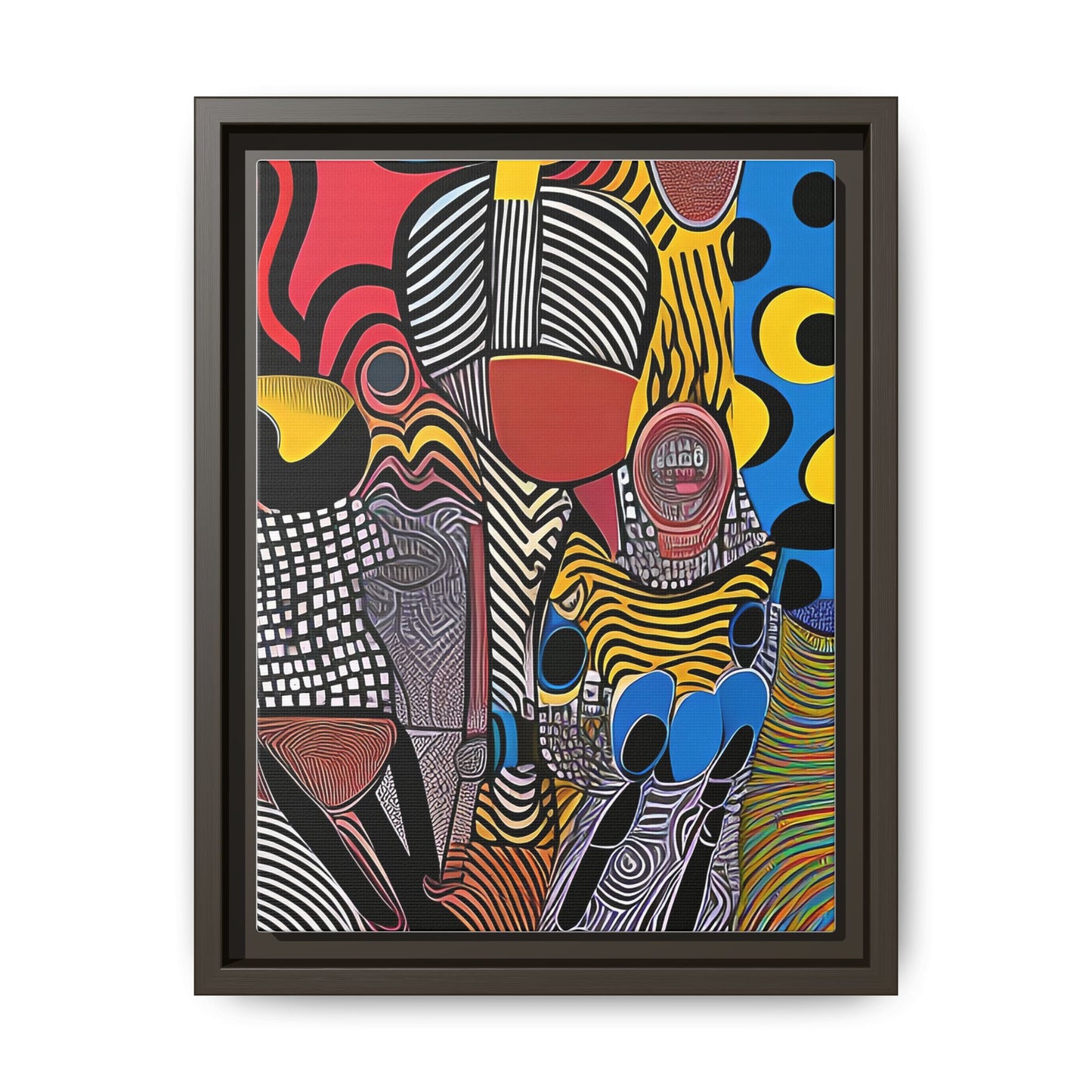 Luba Current Matte Canvas Wall Art