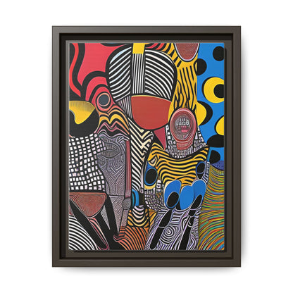 Luba Current Matte Canvas Wall Art