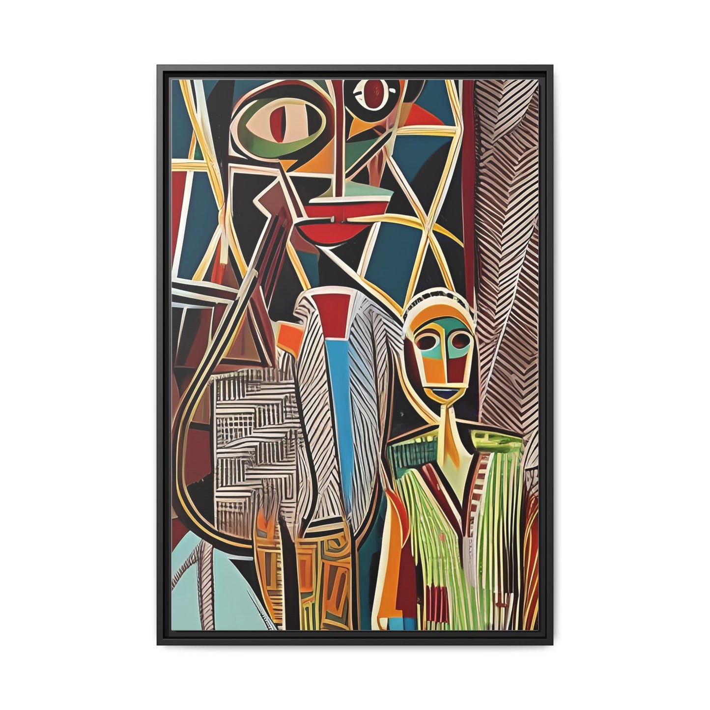 Moya Threads Matte Canvas Wall Art