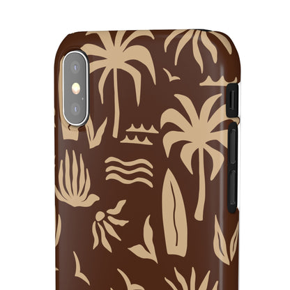 Vintage Tropical Snap Case for iPhone®