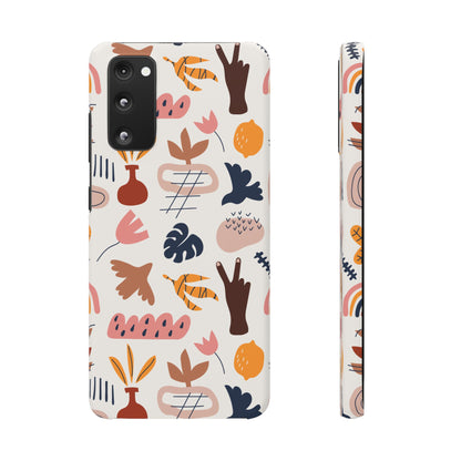 Whimsical Harmony Snap Case for Samsung Phone