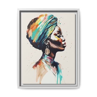 Nile Whisper Matte Canvas Print