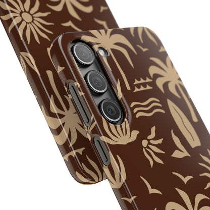 Vintage Tropical Snap Case for Samsung Phone