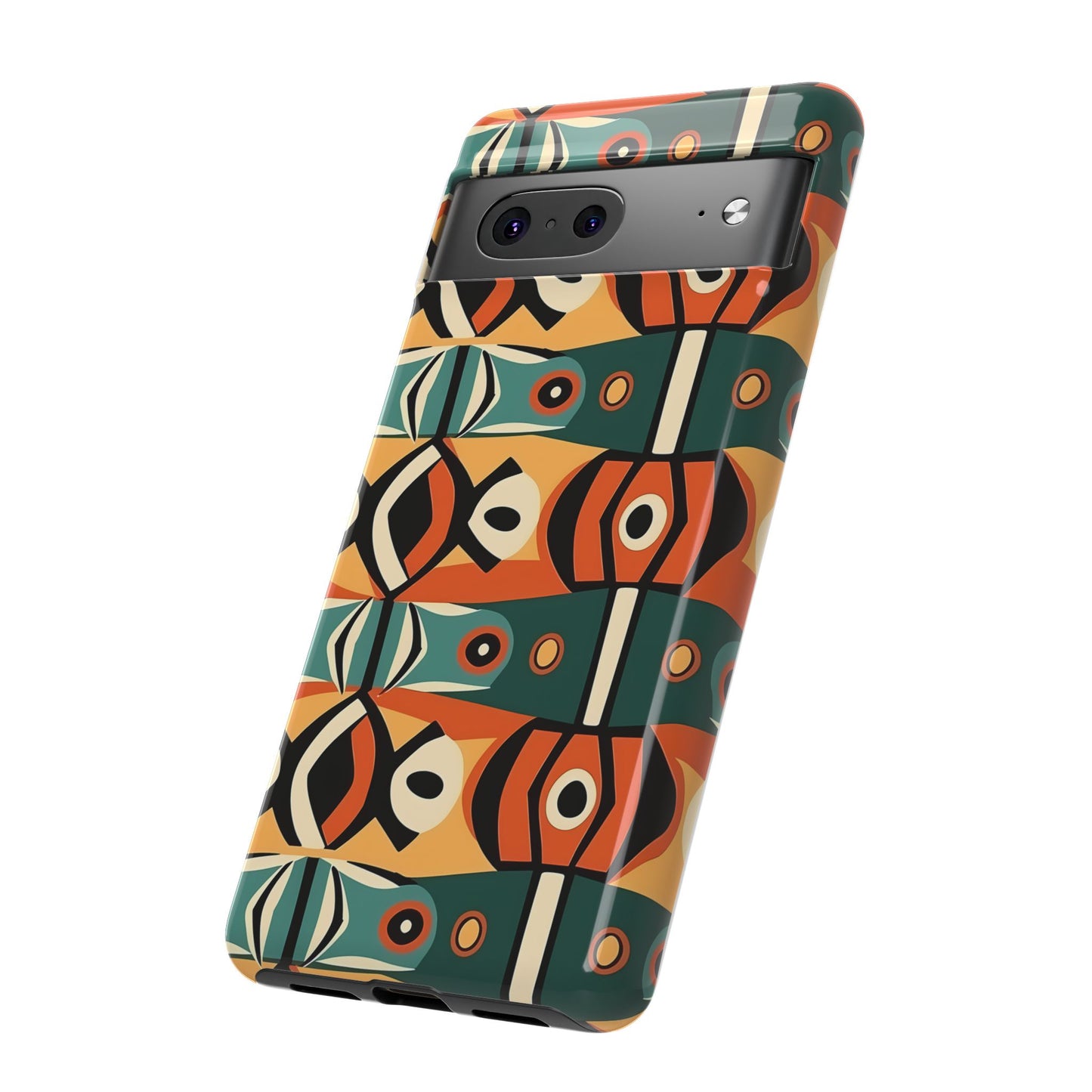 Retro Tribal Tough Case for Google Pixel