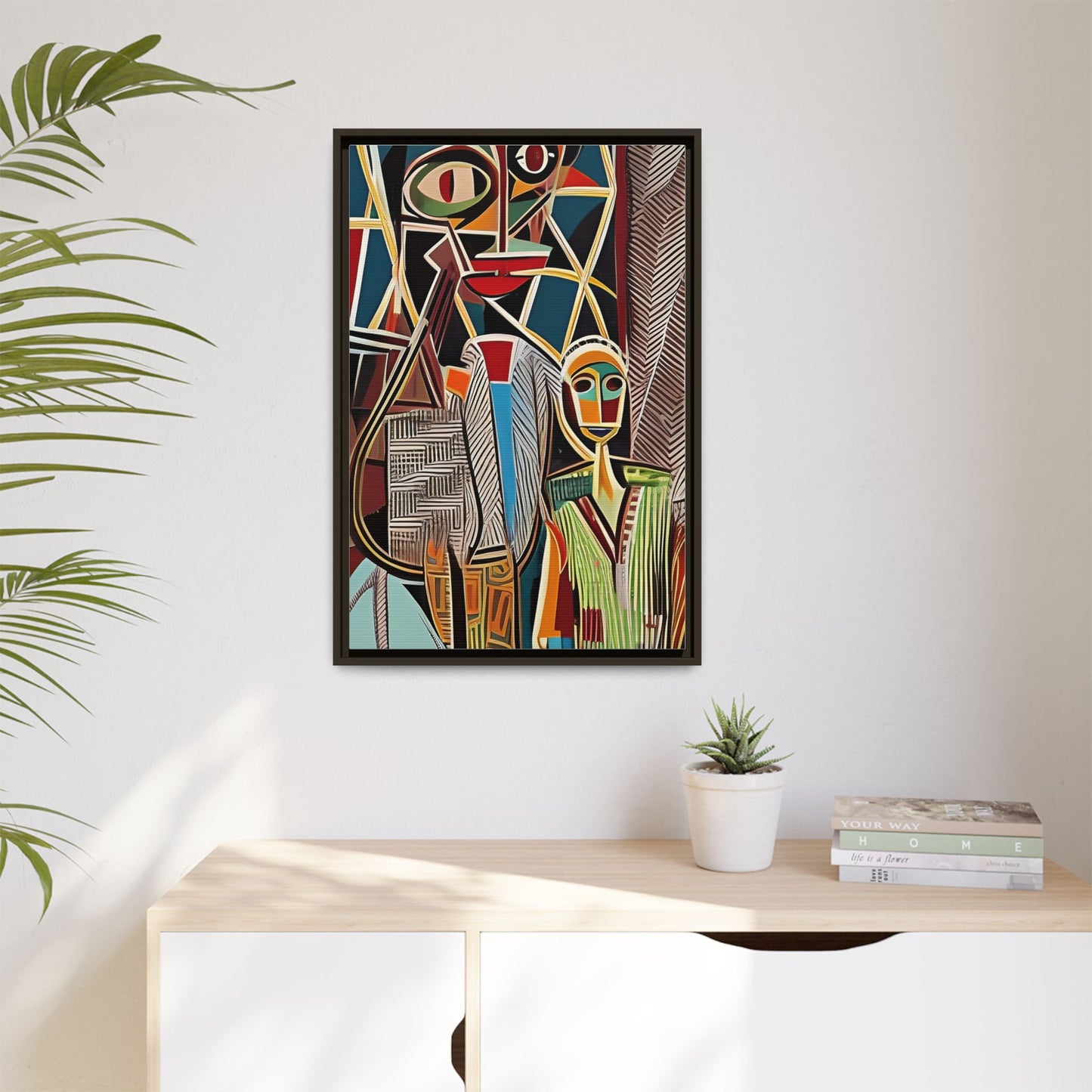 Moya Threads Matte Canvas Wall Art