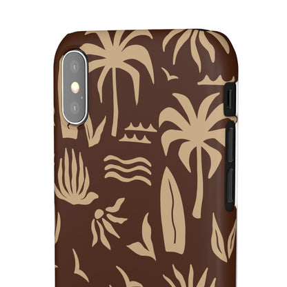 Vintage Tropical Snap Case for iPhone®