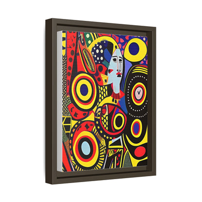 Okira Blaze Matte Canvas Wall Art