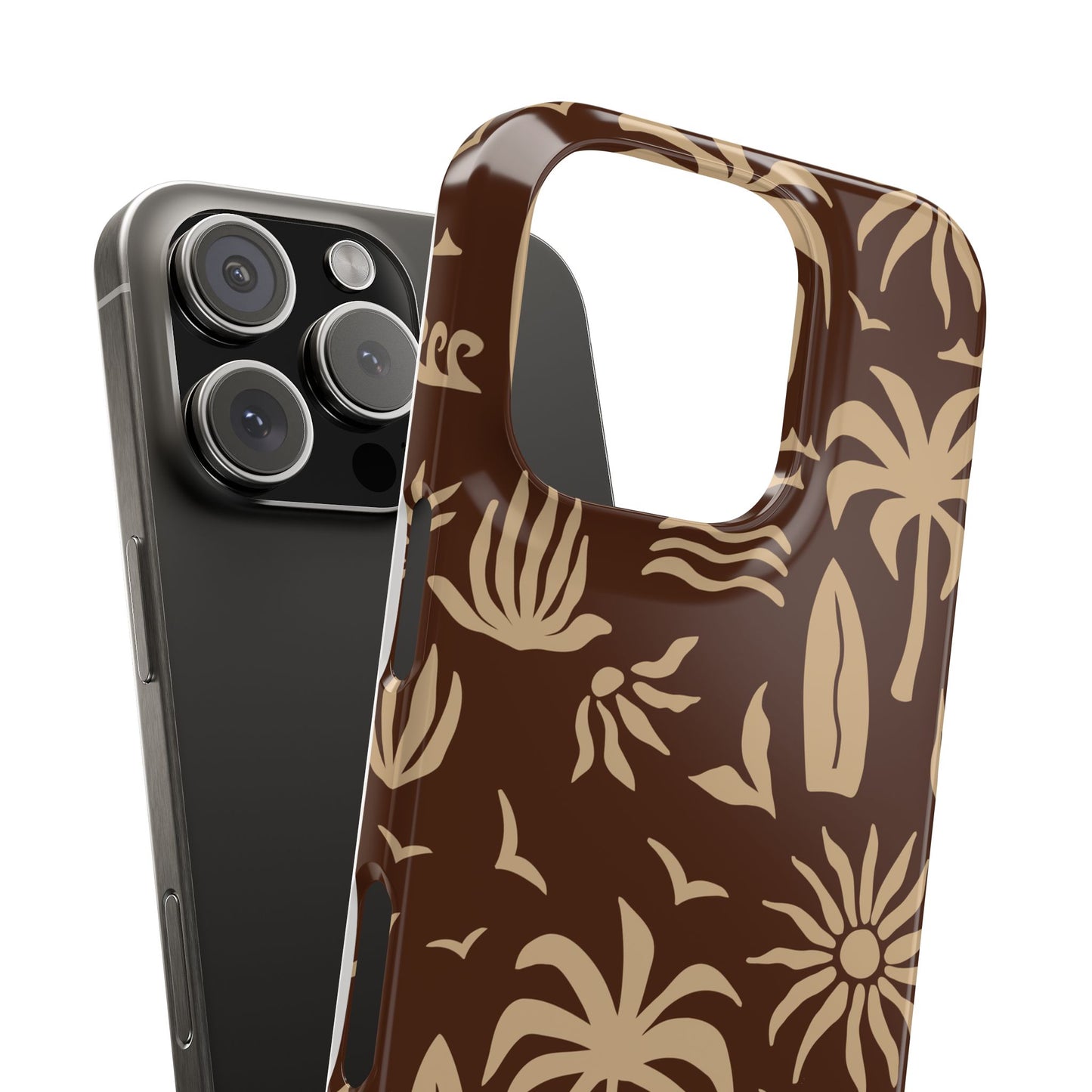 Vintage Tropical Snap Case for iPhone®