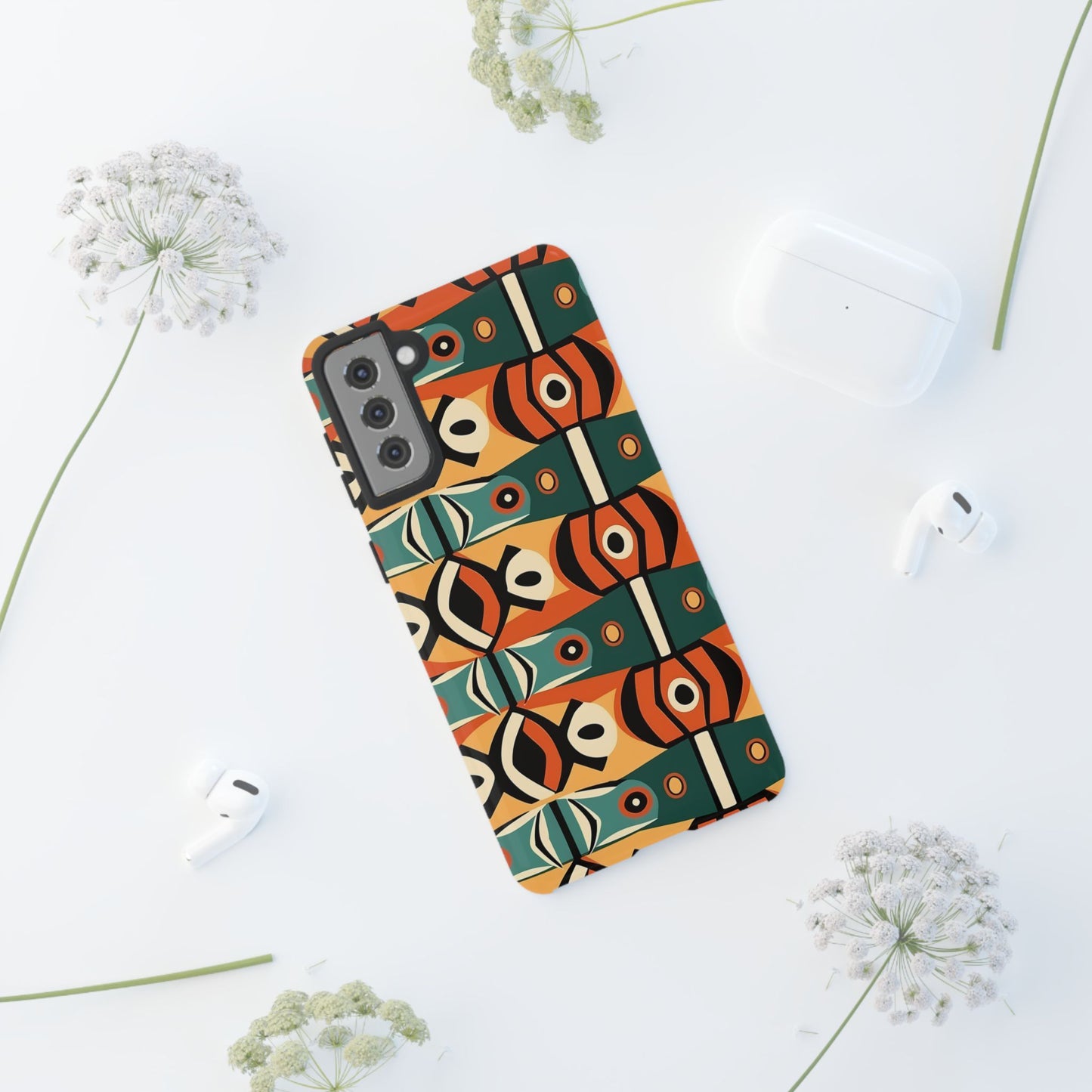 Retro Tribal Tough Case for Samsung Phone