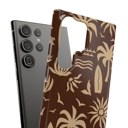 Vintage Tropical Snap Case for Samsung Phone