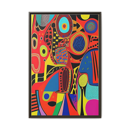 Oba Vibration Matte Canvas Wall Art