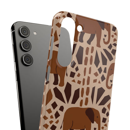 Safari Mosaic Snap Case for Samsung Phone