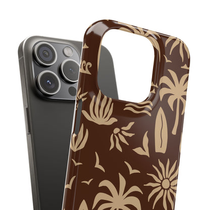 Vintage Tropical Snap Case for iPhone®