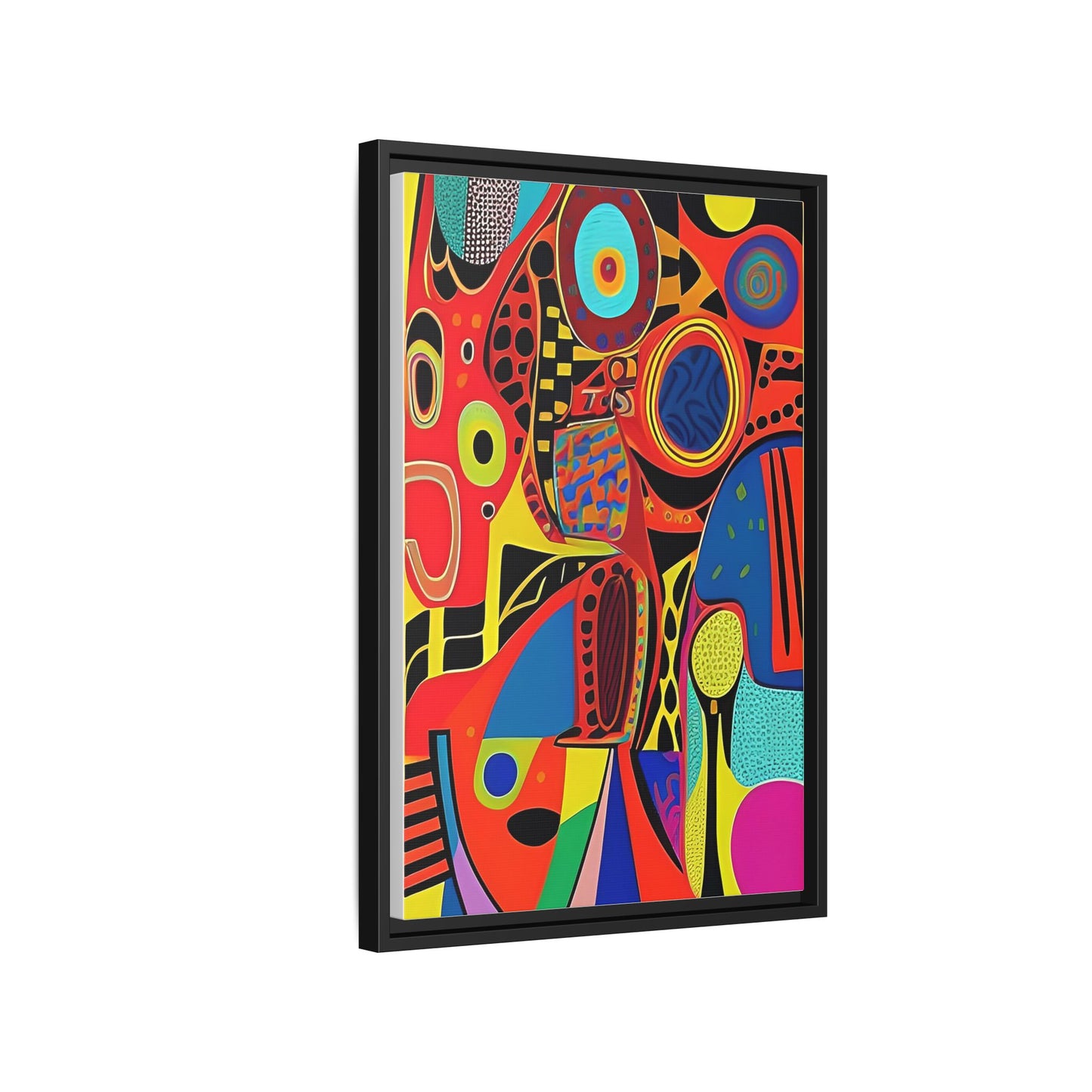 Oba Vibration Matte Canvas Wall Art