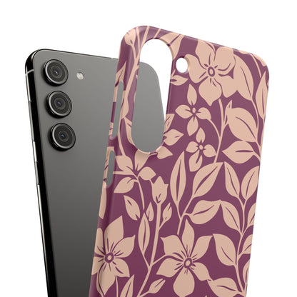 Blooming Elegance Snap Case for Samsung Phone