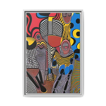 Luba Current Matte Canvas Wall Art