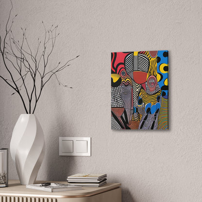 Luba Current Stretched Canvas Print