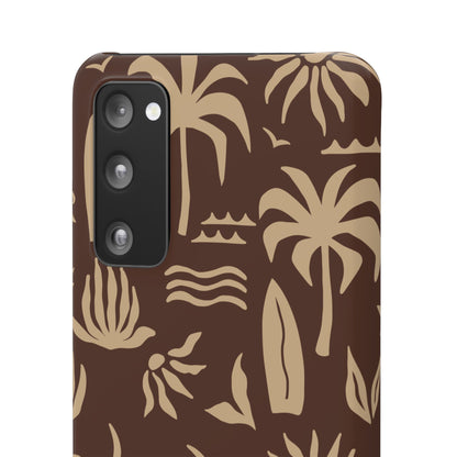 Vintage Tropical Snap Case for Samsung Phone