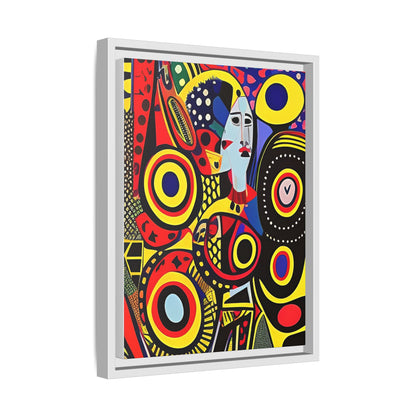 Okira Blaze Matte Canvas Wall Art