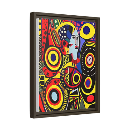 Okira Blaze Matte Canvas Wall Art