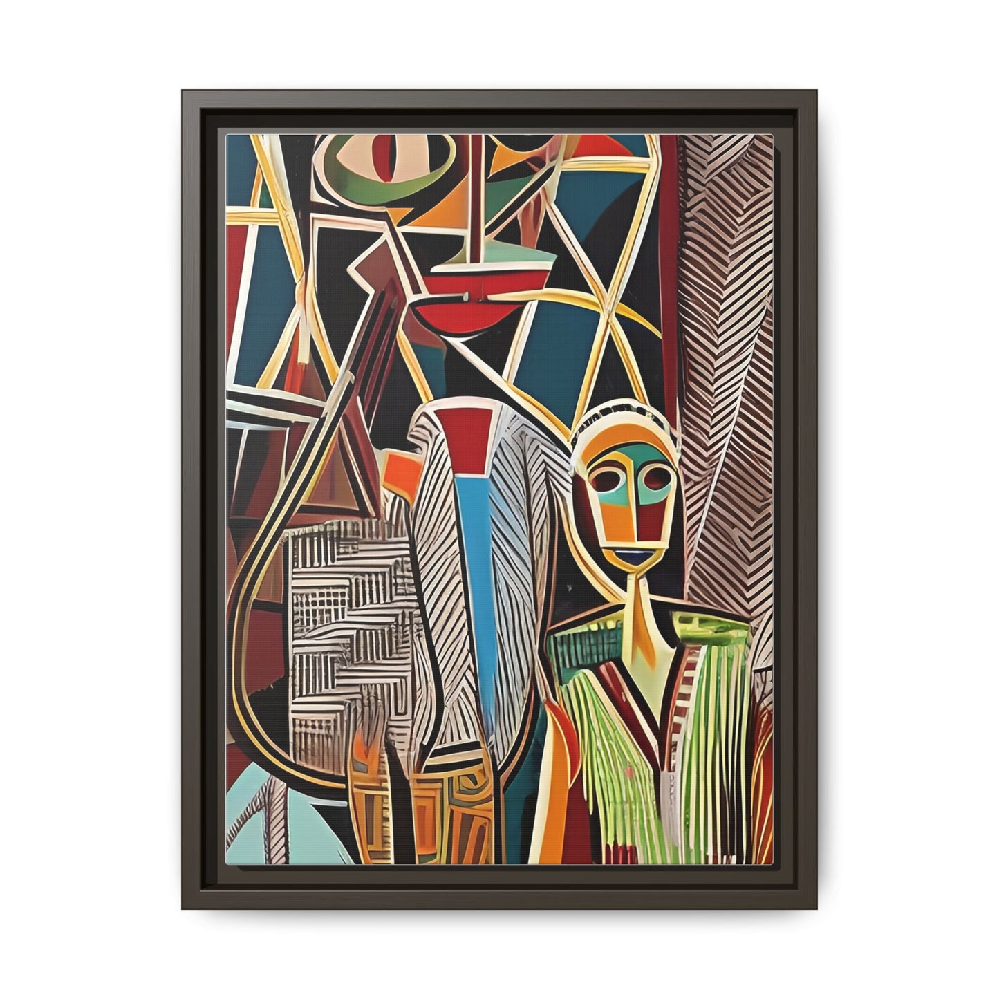 Moya Threads Matte Canvas Wall Art