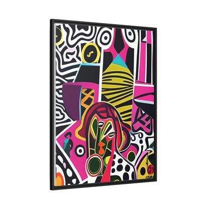 Nzingha Pulse Matte Canvas Wall Art