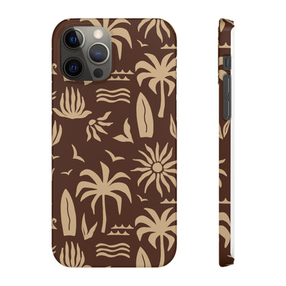 Vintage Tropical Snap Case for iPhone®