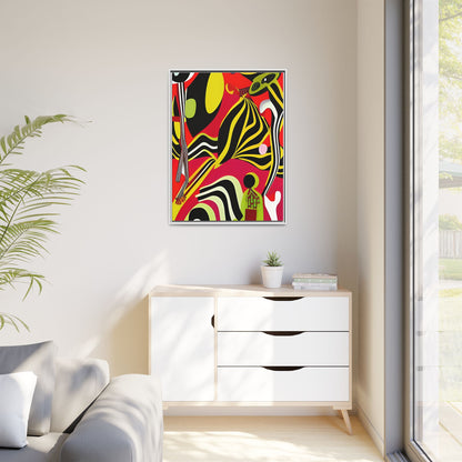 Ngoma Drift Matte Canvas Wall Art