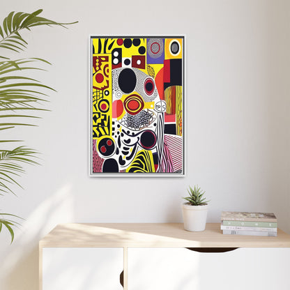 Zamani Echo Matte Canvas Wall Art