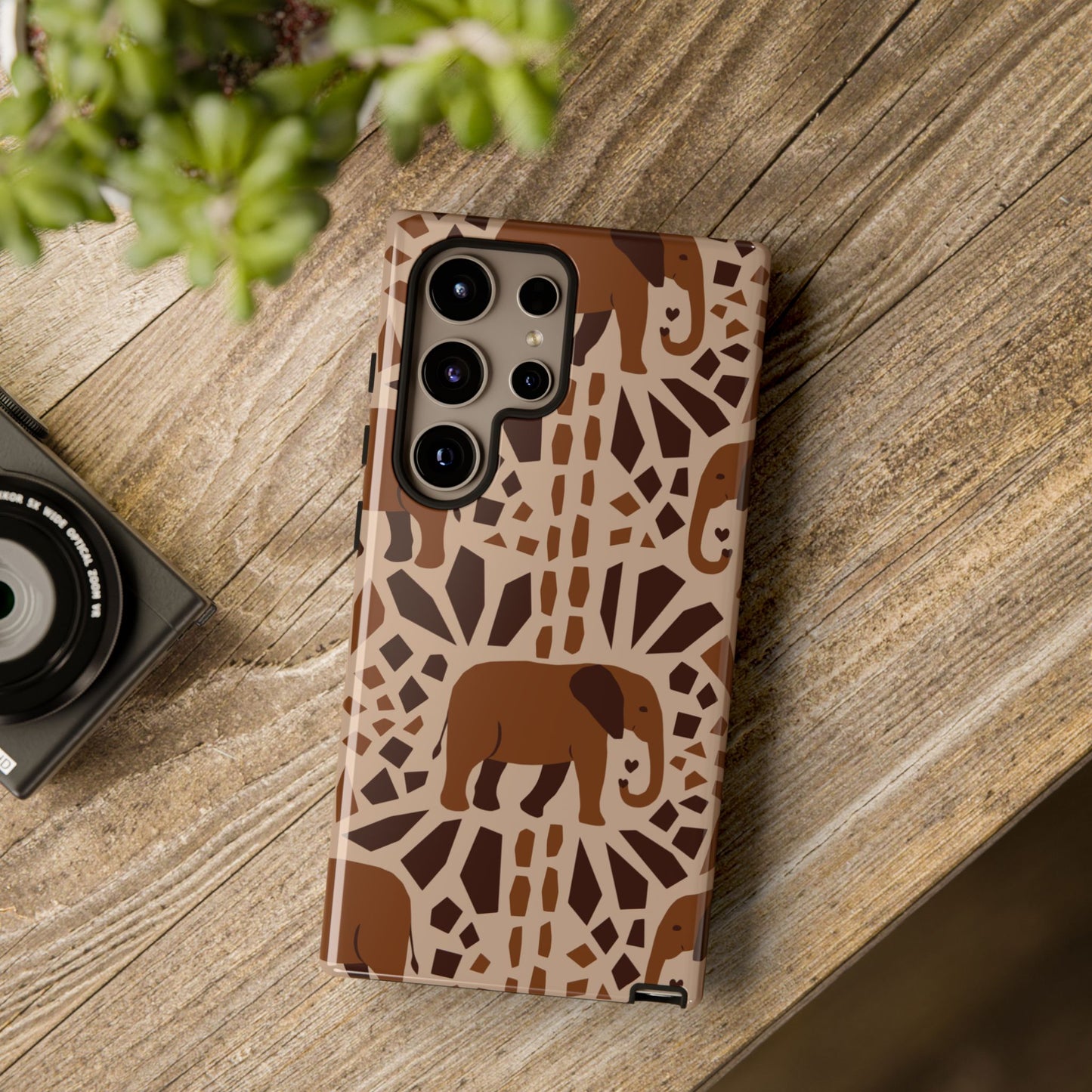 Safari Mosaic Tough Case for Samsung Phone