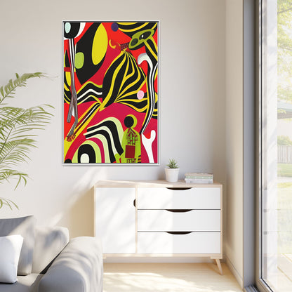 Ngoma Drift Matte Canvas Wall Art