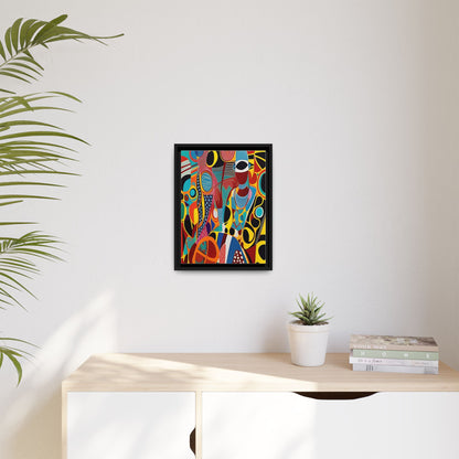 Ajora Veil Matte Canvas Wall Art