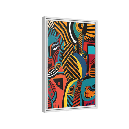 Sankofa Blaze Matte Canvas Wall Art