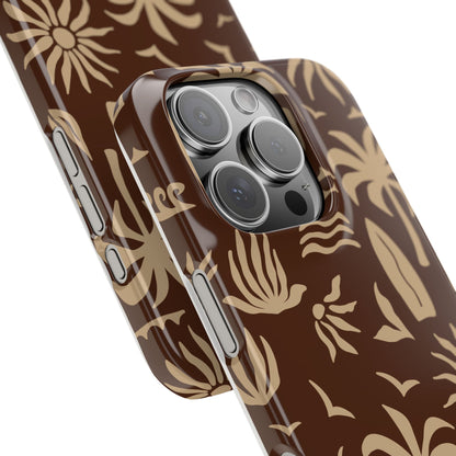 Vintage Tropical Snap Case for iPhone®