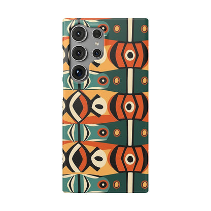 Retro Tribal Snap Case for Samsung Phone