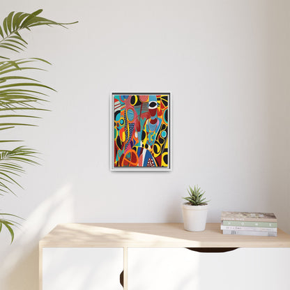 Ajora Veil Matte Canvas Wall Art