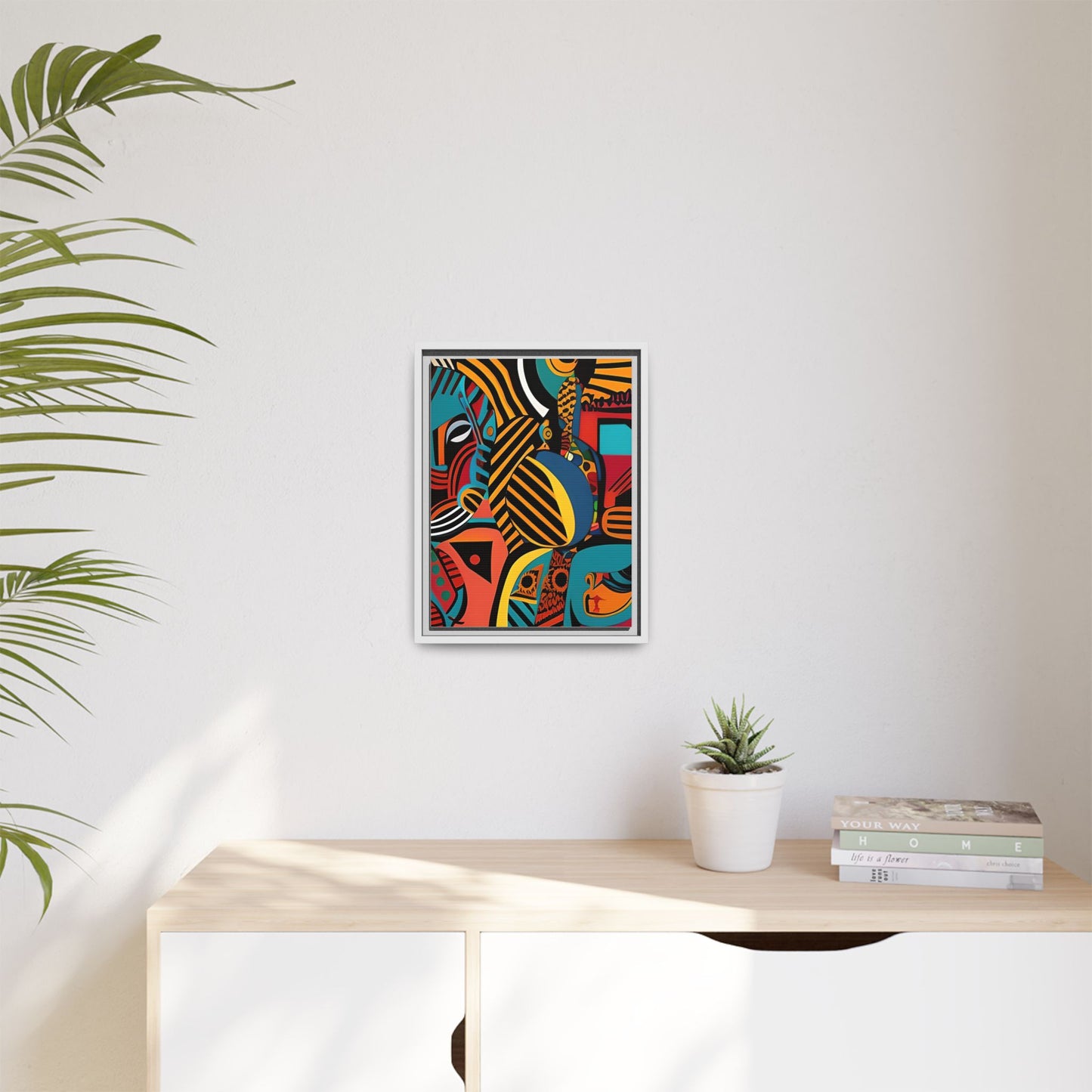 Sankofa Blaze Matte Canvas Wall Art