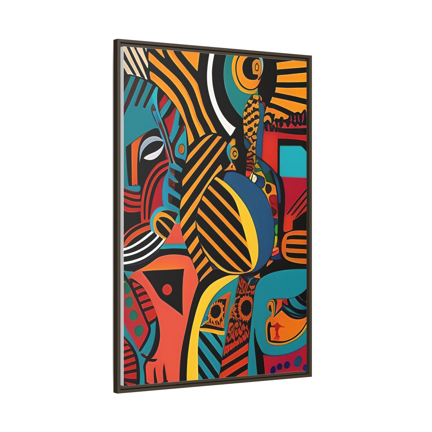 Sankofa Blaze Matte Canvas Wall Art