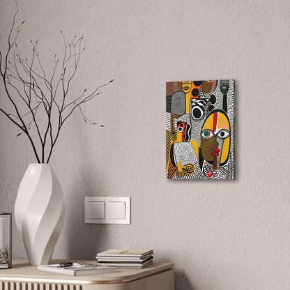 Oju Oracle Stretched Canvas Wall Art