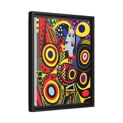 Okira Blaze Matte Canvas Wall Art