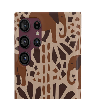 Safari Mosaic Snap Case for Samsung Phone