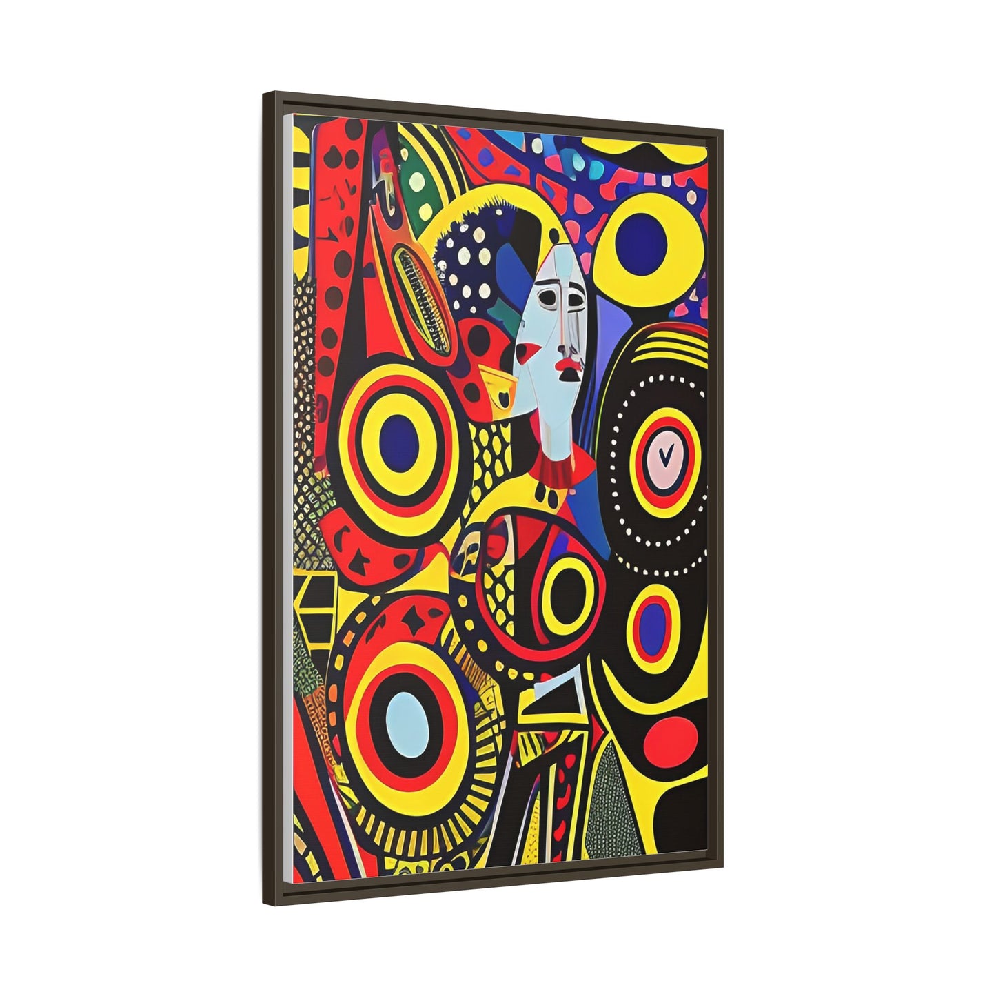 Okira Blaze Matte Canvas Wall Art