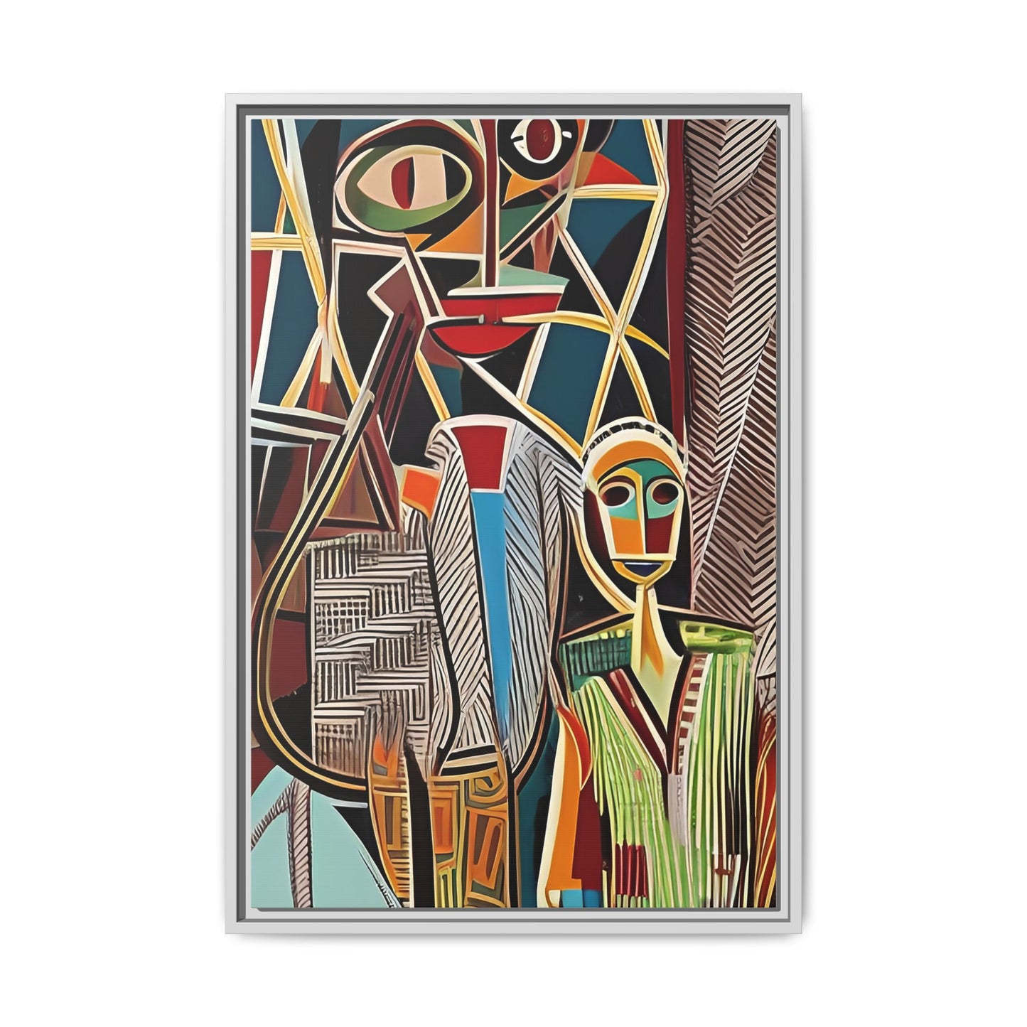 Moya Threads Matte Canvas Wall Art